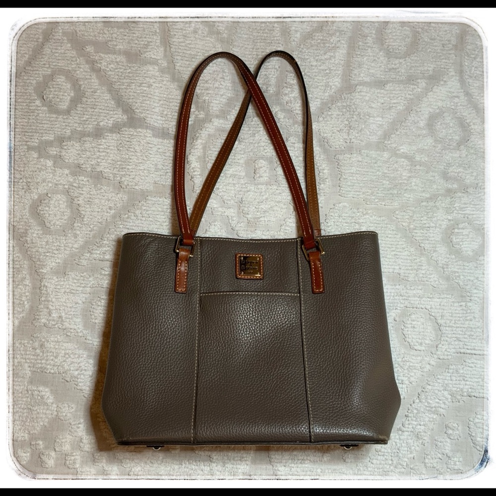 Dooney & Bourke Pebble Grain Small Lexington Shopper.